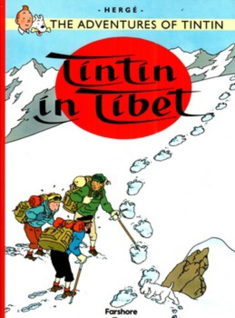 تصویر  The adventures of Tintin - tintin in tibet (رحلی-شمیز)
